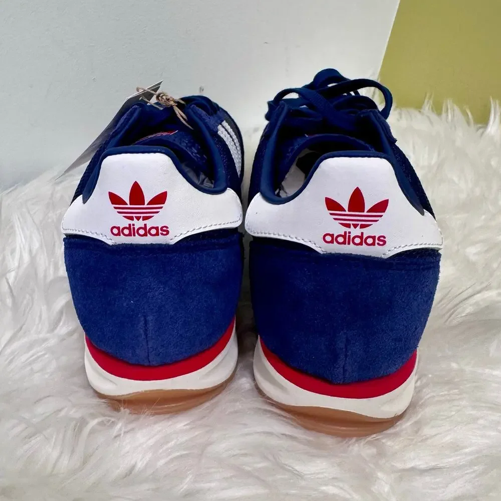 Adidas SL 72 RS Retro Sneakers Blue Red White JQ9797 Patriotic Americana Men 7.5